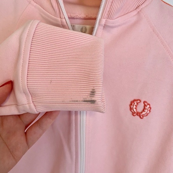 Limited Edition Fred Perry Baby pink track jacket - Picture 8 of 8